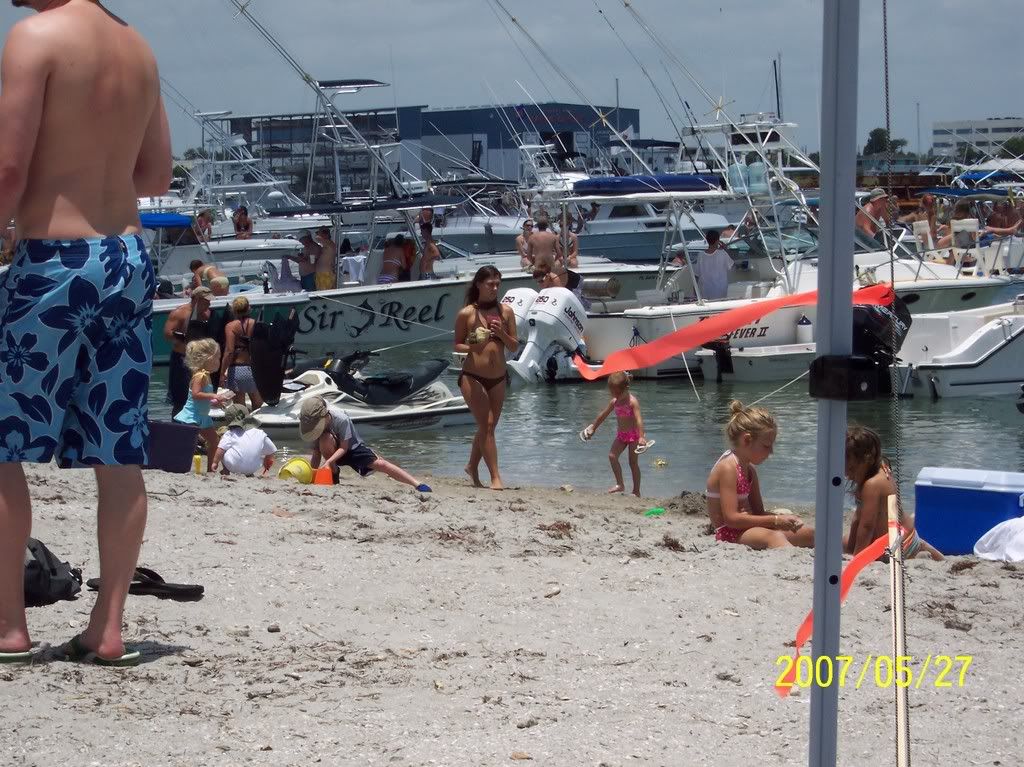 Peanut Island Memorial Day 2007 (pictures, boats, music) Florida (FL